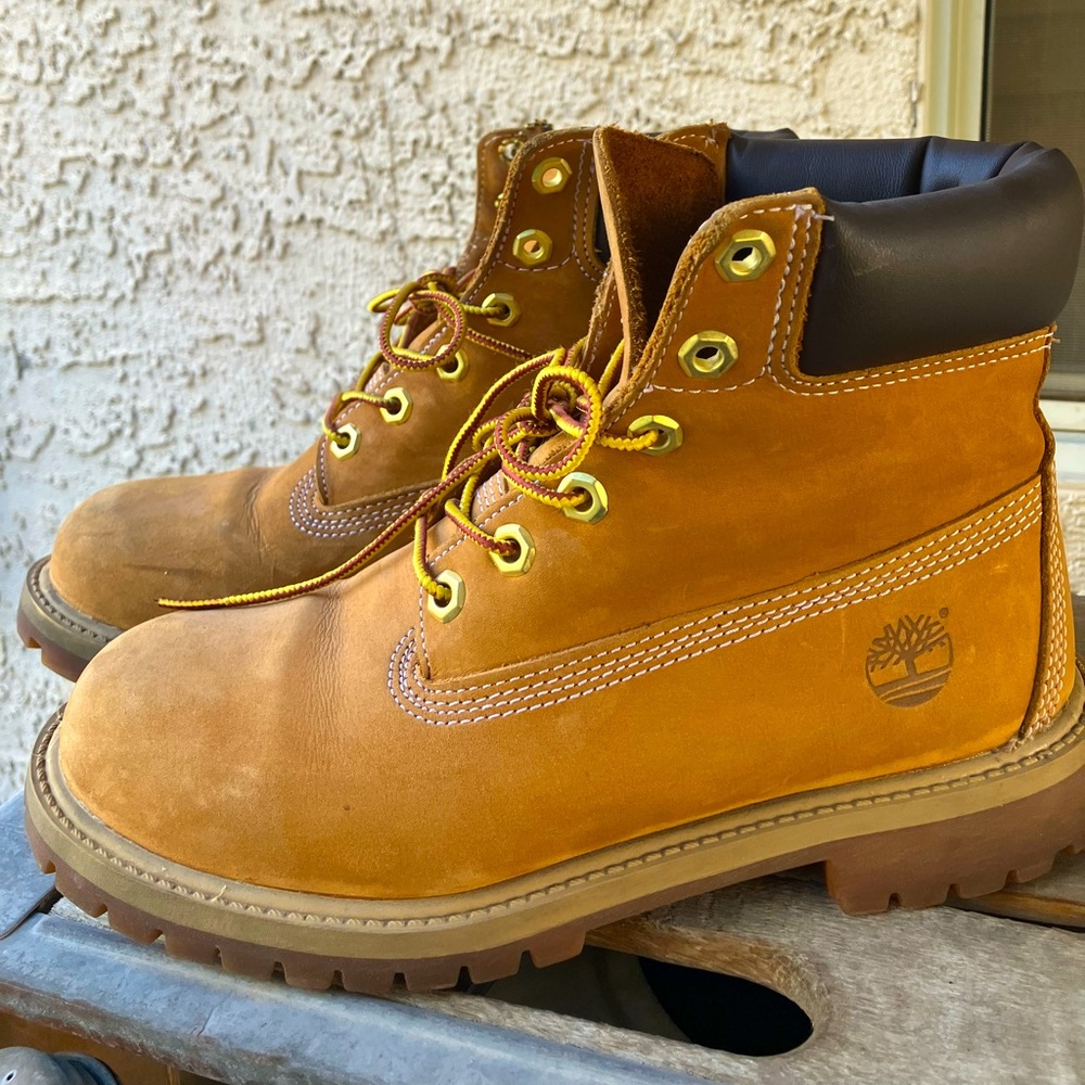 Men’s Timberland 6” waterproof boots size 5.5